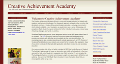 Desktop Screenshot of creativeachievement.org